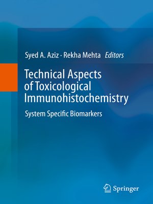 cover image of Technical Aspects of Toxicological Immunohistochemistry